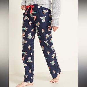Old navy pajama pants cats dogs iguanas size XXL NWT